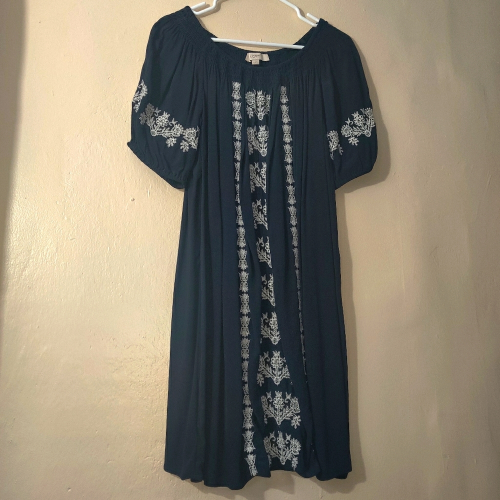Navy blue loft dress - Picture 1 of 6